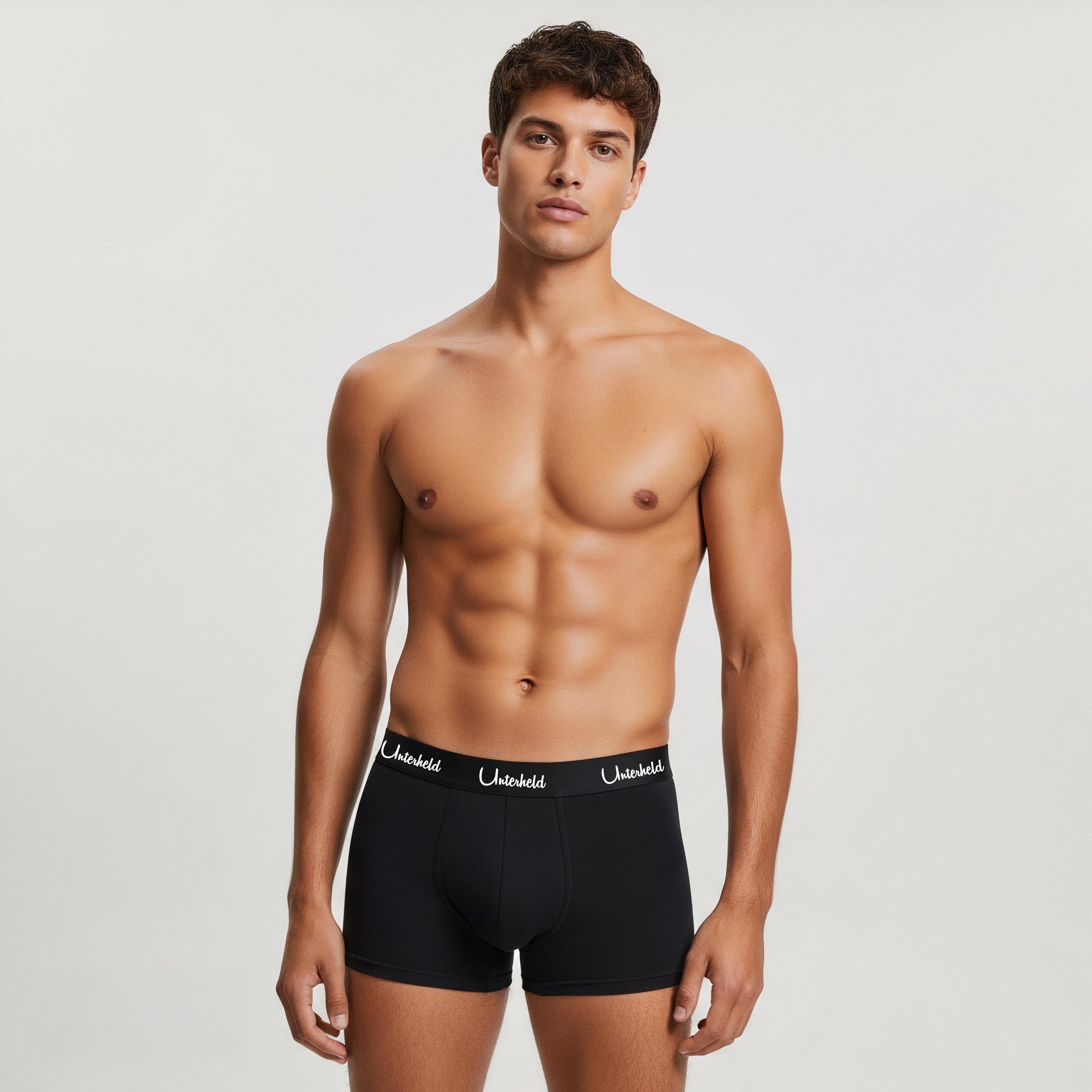 Hero Trio – Boxershorts Herren aus TENCEL™ Modal | Black Code