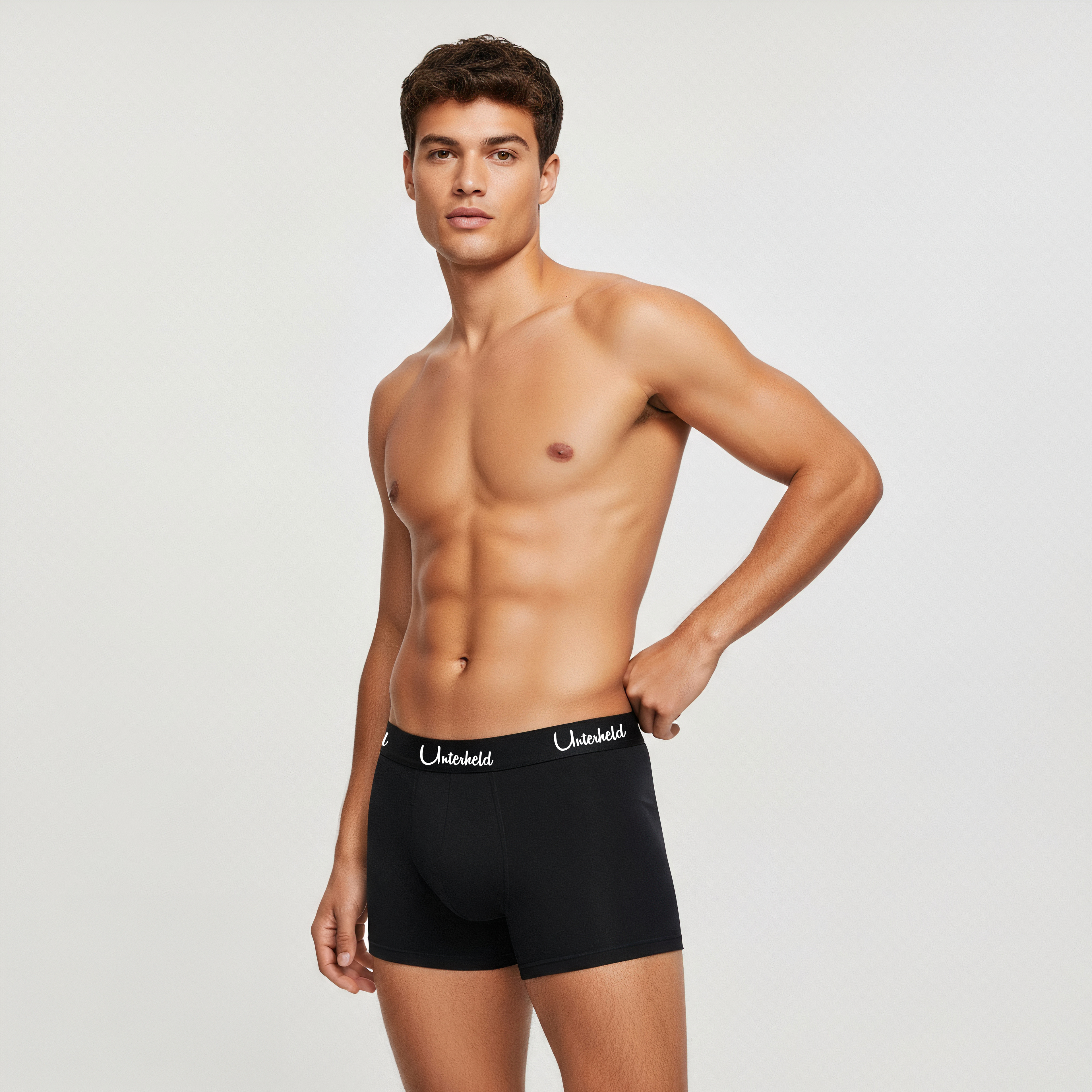 Hero Trio – Boxershorts Herren aus TENCEL™ Modal | Black Code