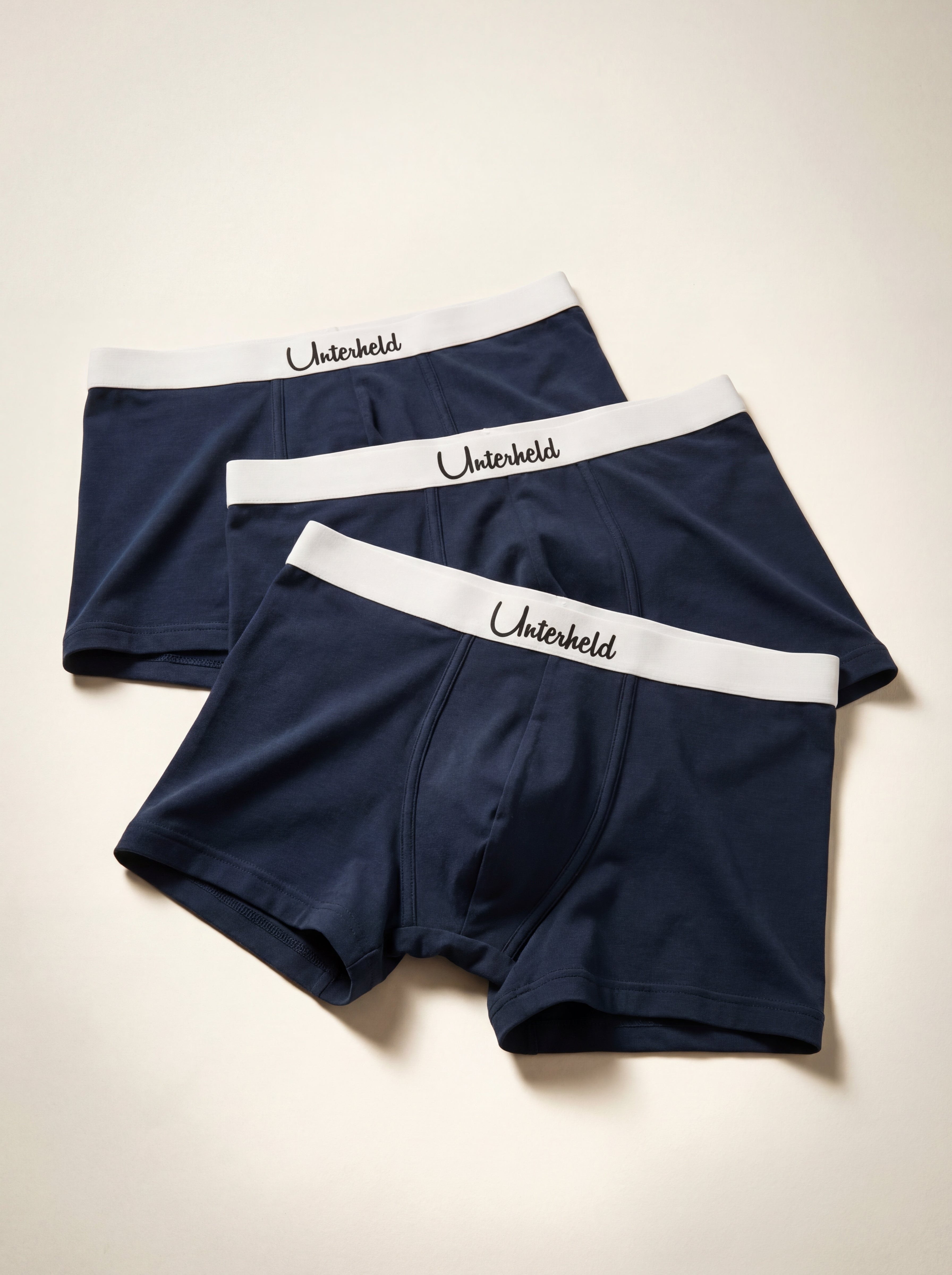 Hero Trio – Boxershorts Herren aus TENCEL™ Modal | Deep Blue