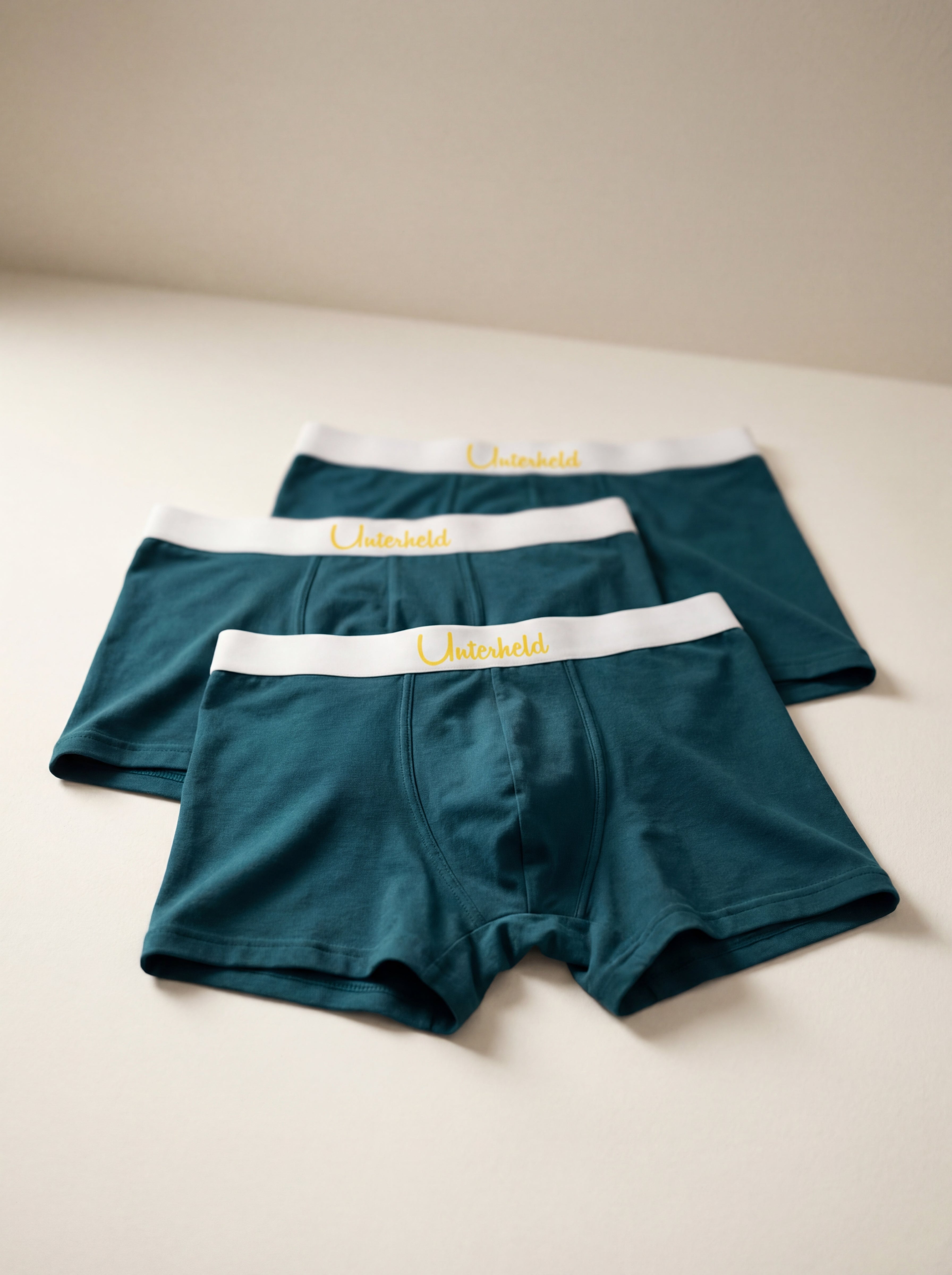 Hero Trio – Boxershorts Herren aus TENCEL™ Modal | Petrol Pulse