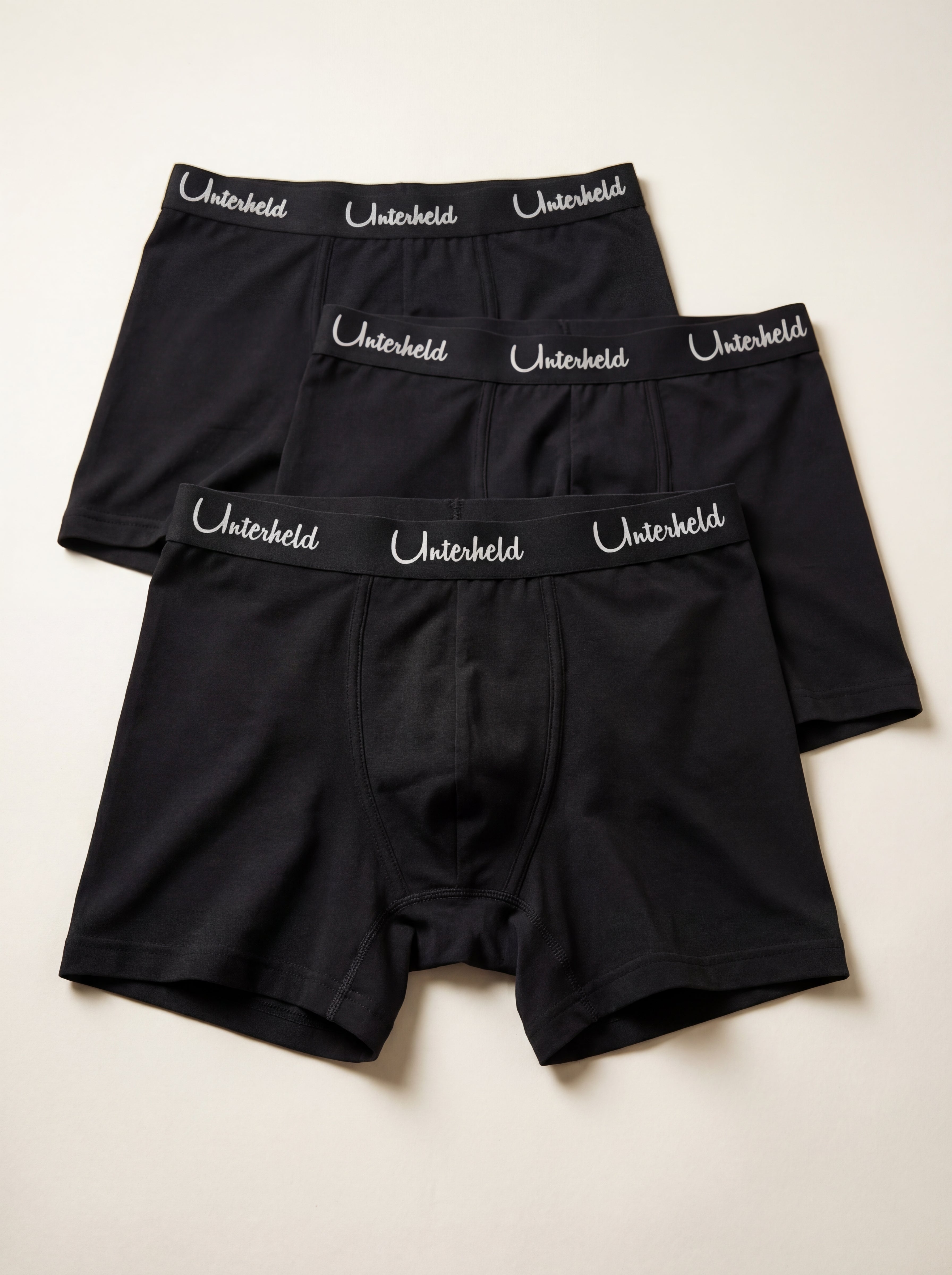 Hero Trio – Boxershorts Herren aus TENCEL™ Modal | Black Code